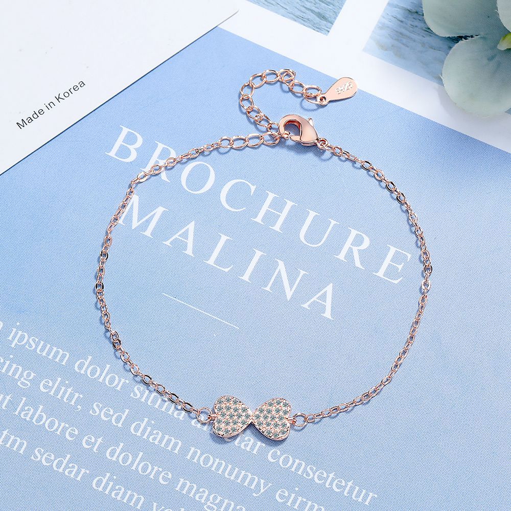 Diamond Bow Bracelet