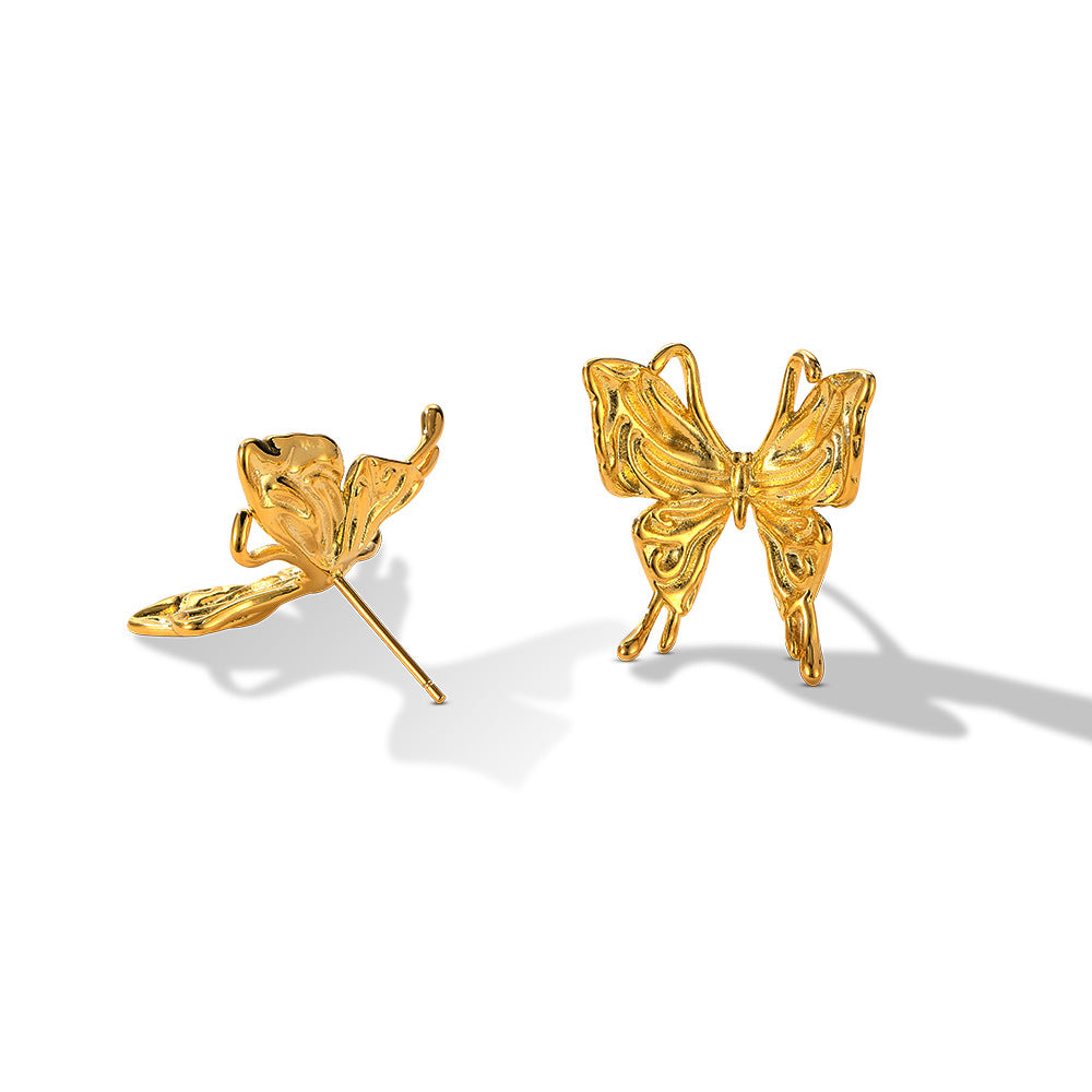 Boucles d'oreilles papillon