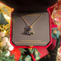 Christmas Tree Necklace Sterling Silver