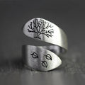 Bague ouverte Arbre de Vie