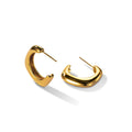 Boucles d'oreilles géométriques en forme de U