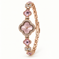 Clover-Shaped Bracelet Watch – Women's Quartz