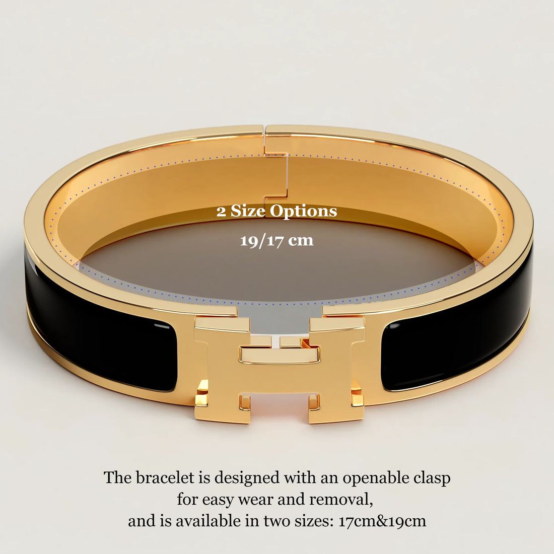 Structured LuckCoo bangle illustrating a clean minimalist jewelry silhouette