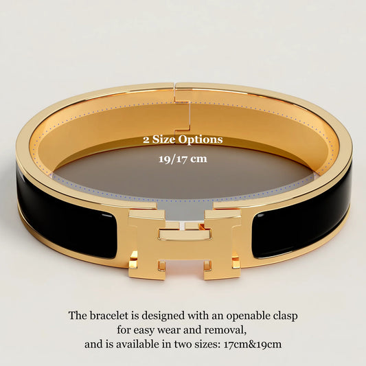 Structured LuckCoo bangle illustrating a clean minimalist jewelry silhouette