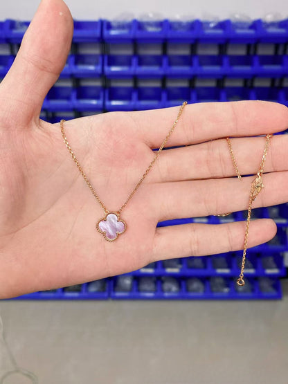 Luckcoo Clover Pro  Necklace  – Minimalist Jewelry,Premium Edition,Everyday Luxury,VCA style