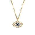 925 Sterling Silver Evil Eye Pendant Necklace
