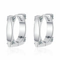 Square Diamond Earrings