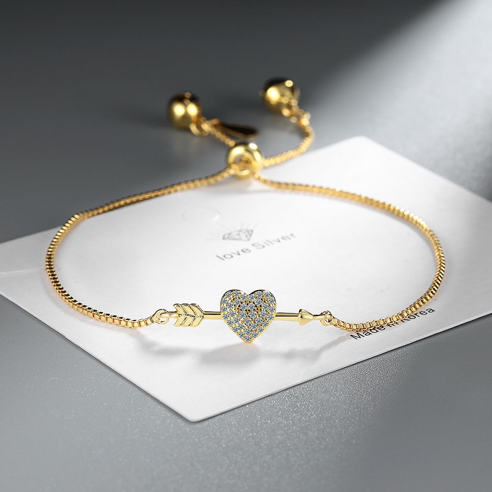 Cupid's Arrow Love Diamond Bracelet