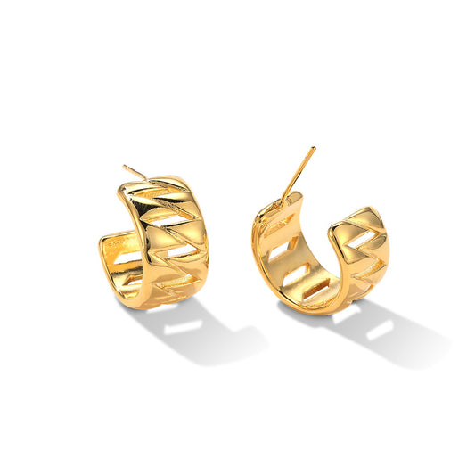 Specially Designed Hollow Earrings