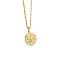 Round Diamond Star Necklace
