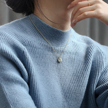 Round Diamond Star Necklace
