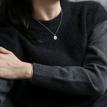 Round Diamond Star Necklace