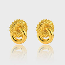 Twist Flower Fashion Earrings