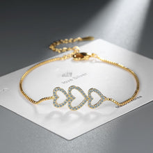 Diamond Love Flower Bracelet