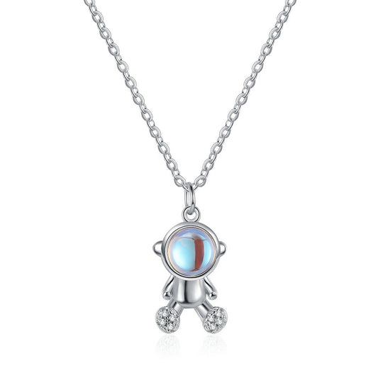 Astronaut Diamond Necklace