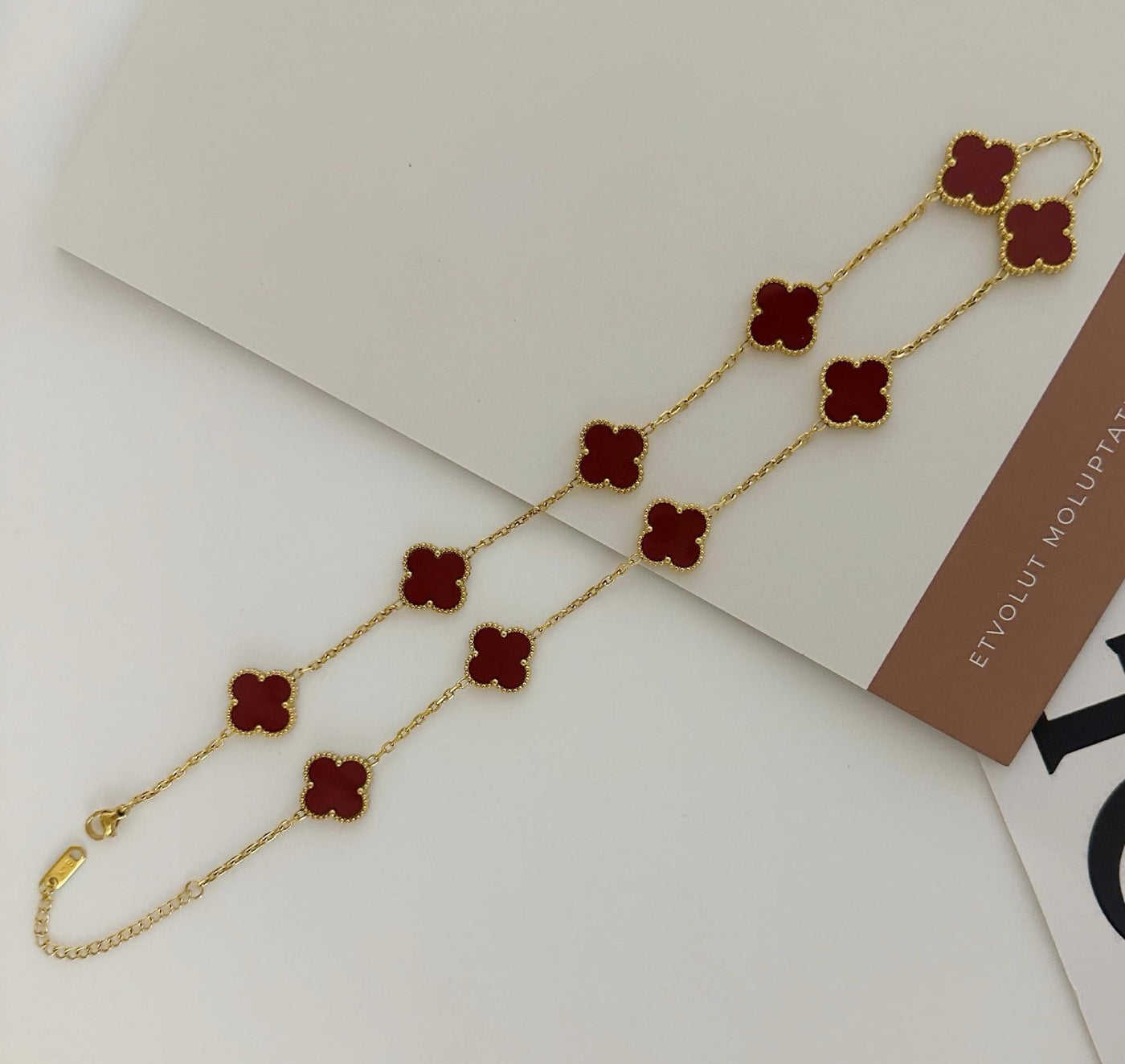 Luckcoo Multi Clover Necklace – Elegant Gift for Her