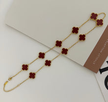 Luckcoo Multi Clover Necklace – Elegant Gift for Her