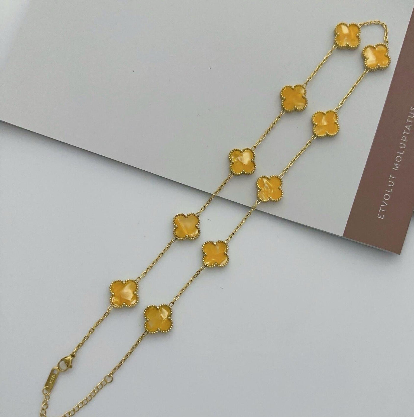 Luckcoo Multi Clover Necklace – Elegant Gift for Her