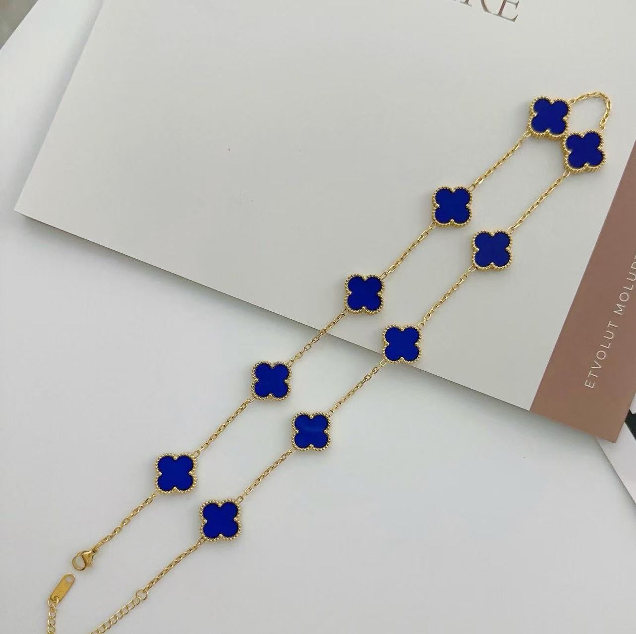 Luckcoo Multi Clover Necklace – Elegant Gift for Her LuckCoo