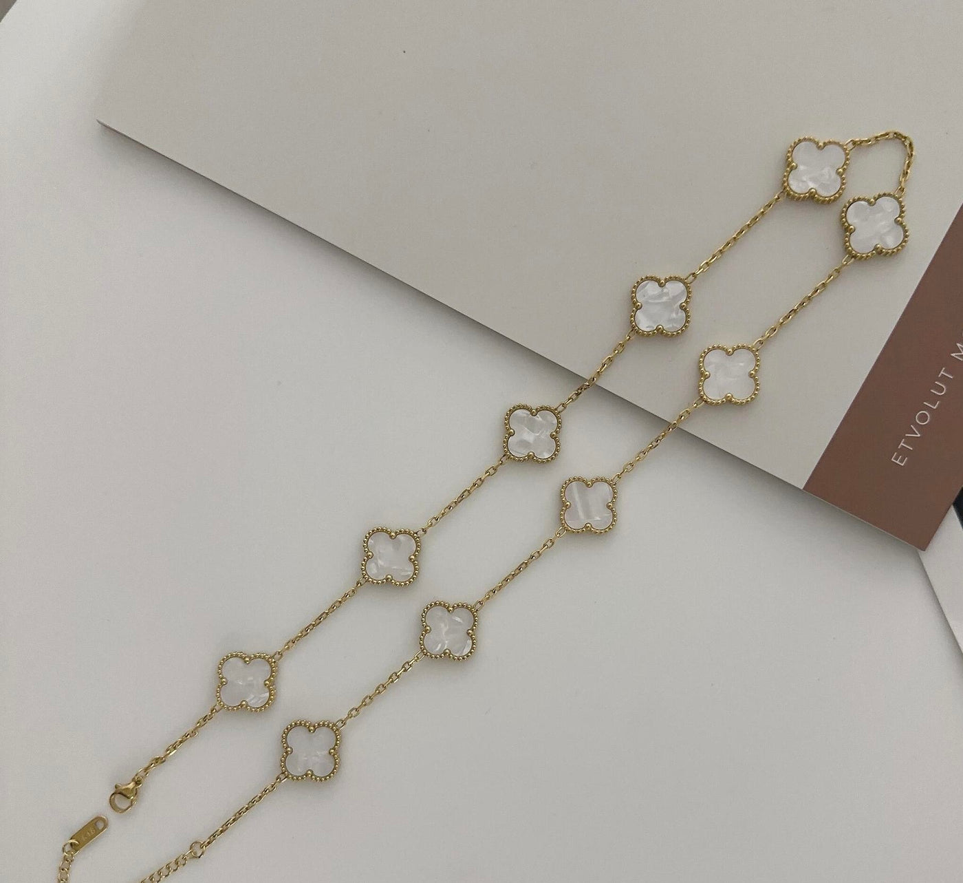 Luckcoo Multi Clover Necklace – Elegant Gift for Her LuckCoo