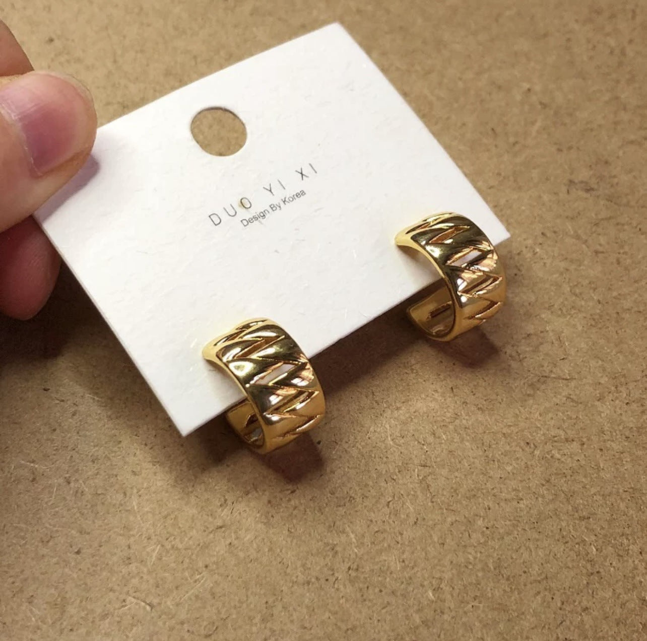 Specially Designed Hollow Earrings