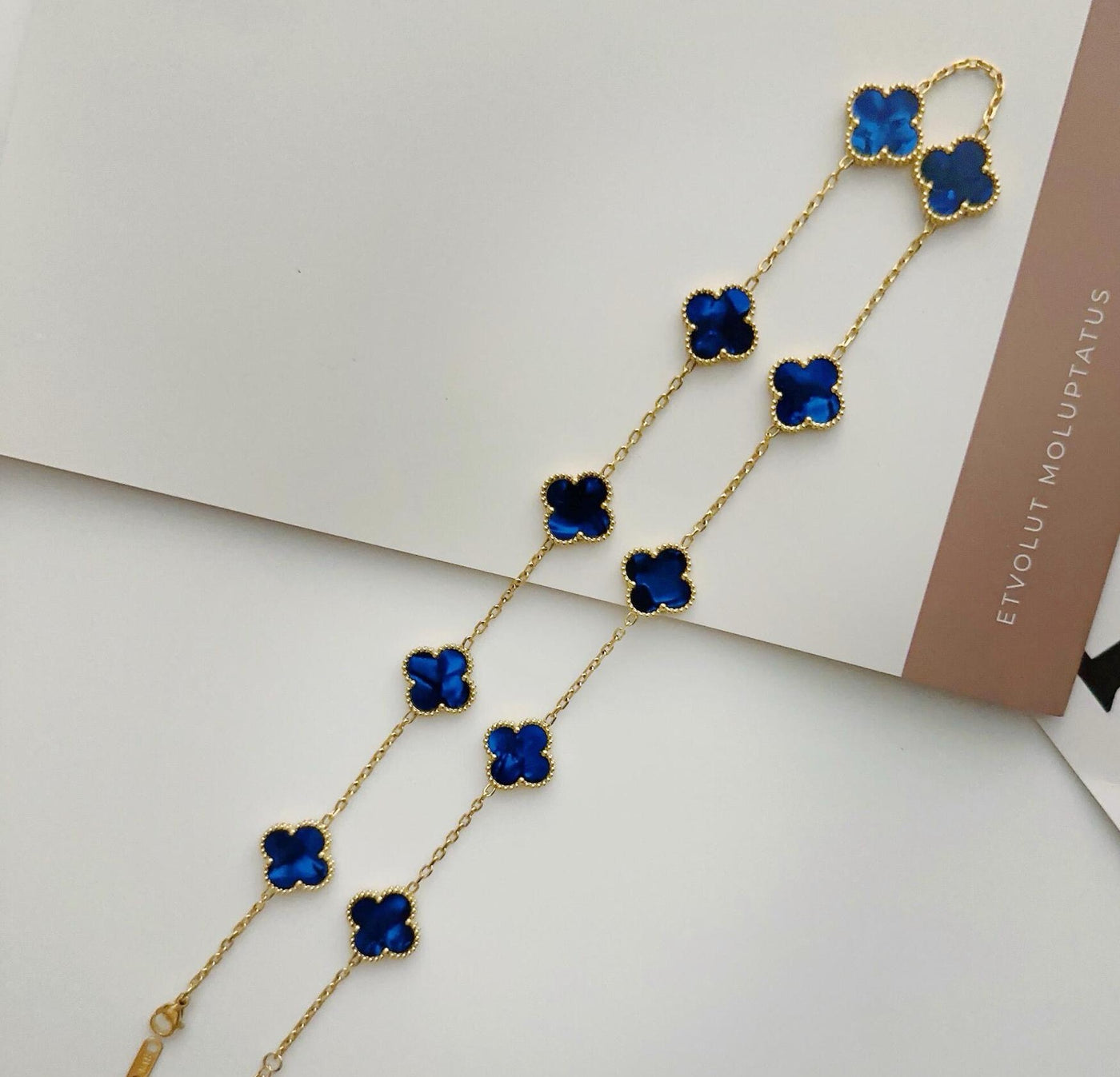 Luckcoo Multi Clover Necklace – Elegant Gift for Her