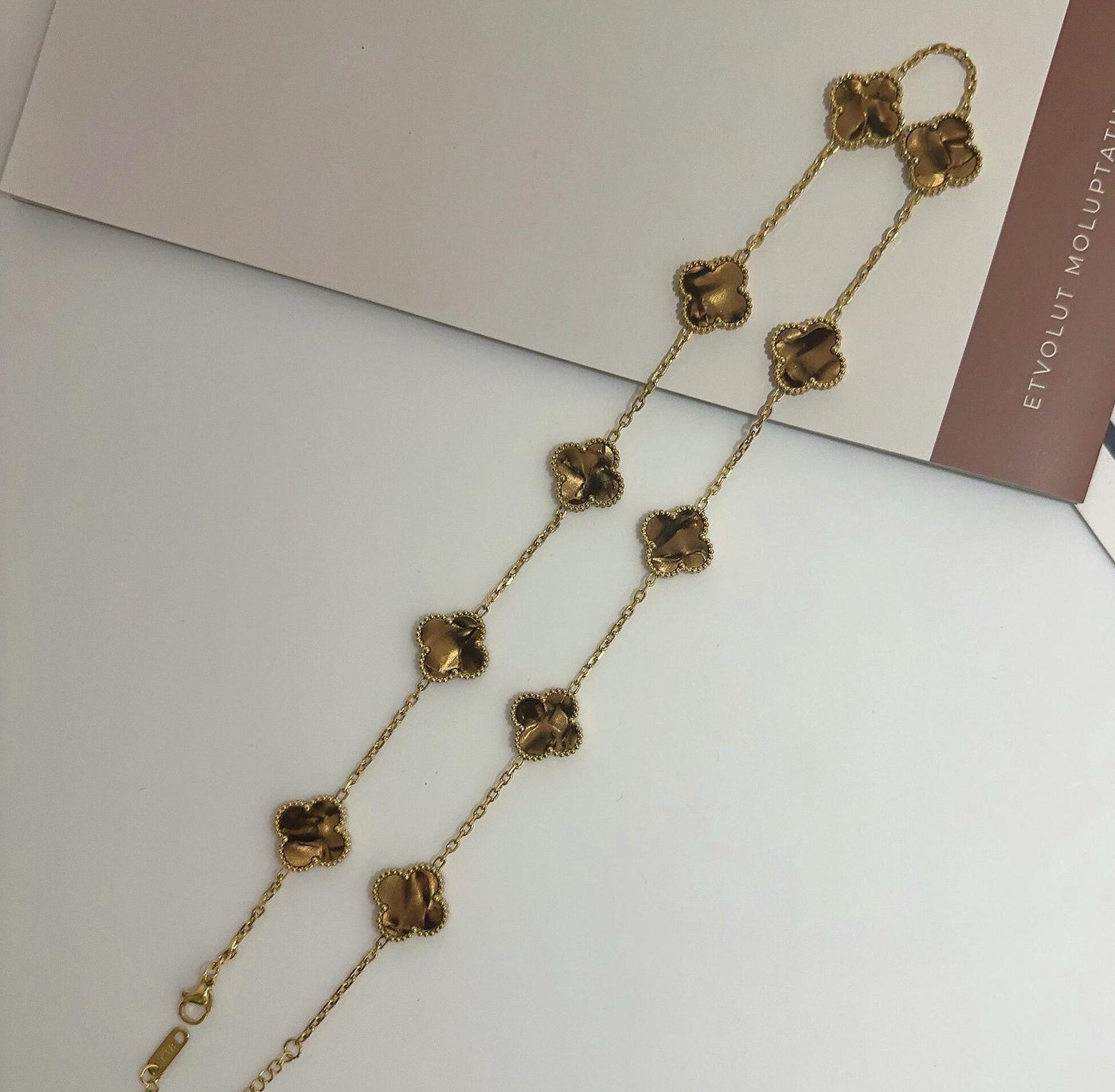 Luckcoo Multi Clover Necklace – Elegant Gift for Her