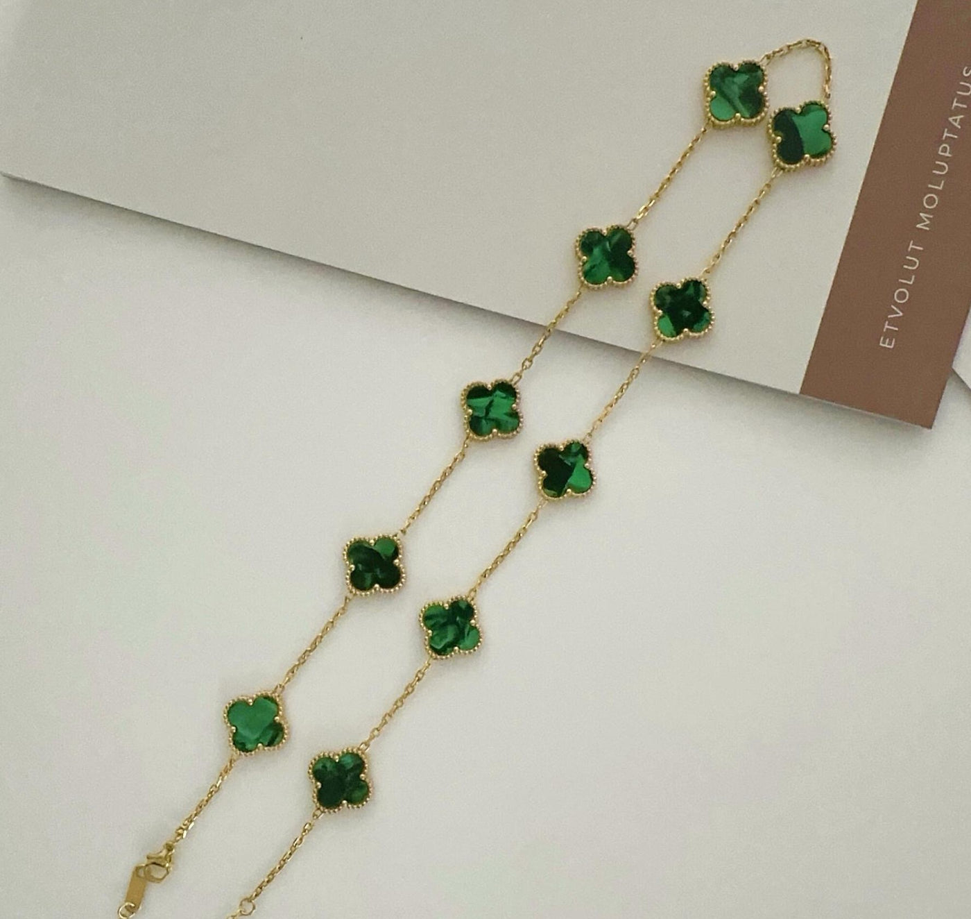 Luckcoo Multi Clover Necklace – Elegant Gift for Her
