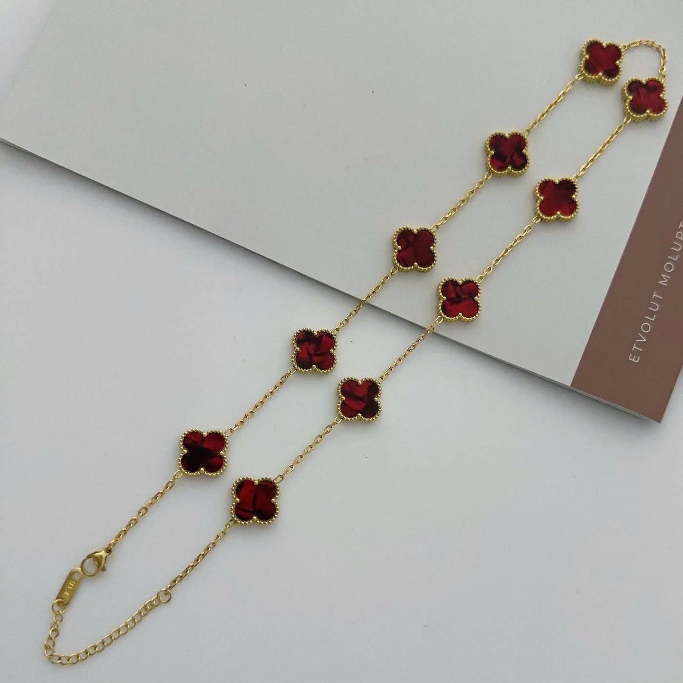 Luckcoo Multi Clover Necklace – Elegant Gift for Her