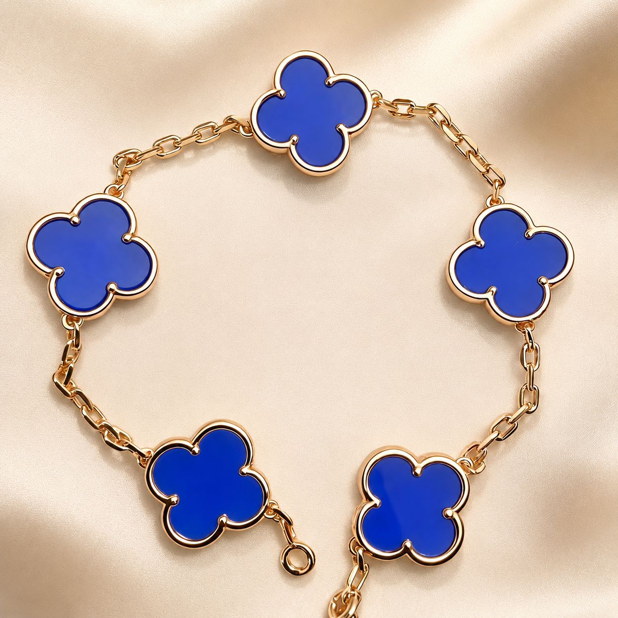 Eternal Clover Pro Bracelet | 18K Gold Plated Luck & Elegance (Rose Gold Chain) LuckCoo