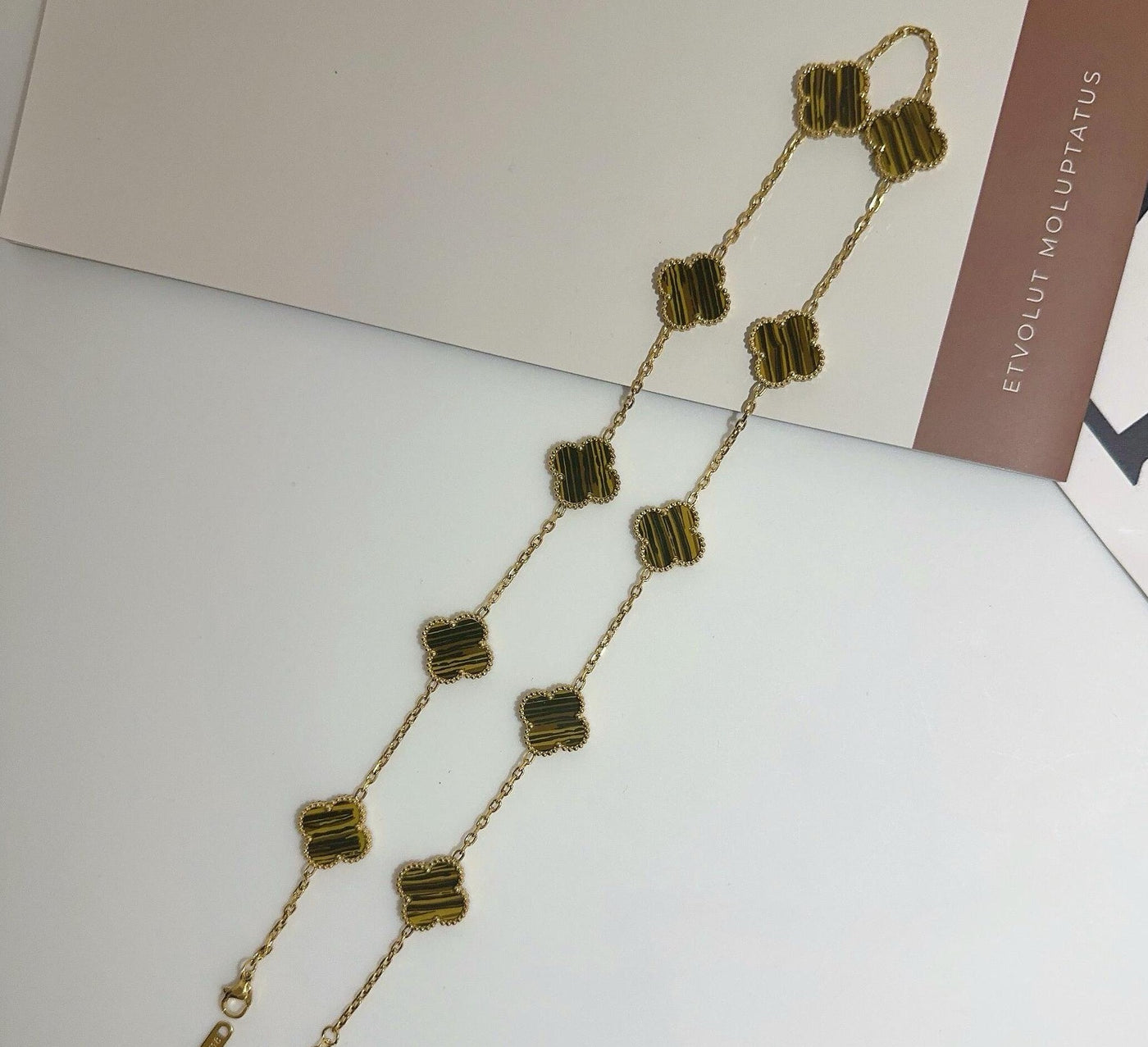 Luckcoo Multi Clover Necklace – Elegant Gift for Her