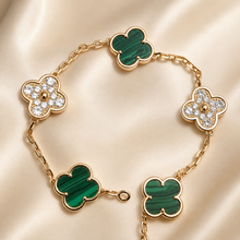 Eternal Clover Pro Bracelet | 18K Gold Plated Luck & Elegance (Rose Gold Chain) LuckCoo