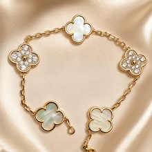 Eternal Clover Pro Bracelet | 18K Gold Plated Luck & Elegance (Rose Gold Chain) LuckCoo