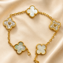Eternal Clover Pro Bracelet | 18K Gold Plated Luck & Elegance (Gold Chain) LuckCoo