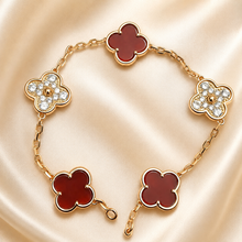 Eternal Clover Pro Bracelet | 18K Gold Plated Luck & Elegance (Rose Gold Chain) LuckCoo