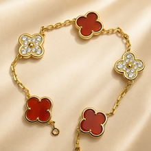Eternal Clover Pro Bracelet | 18K Gold Plated Luck & Elegance (Gold Chain) LuckCoo