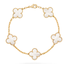 Luckcoo Clover Pro Bracelet – Minimalist Jewelry,Premium Edition,Everyday Luxury（Gold）