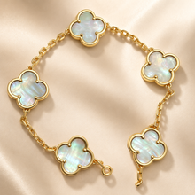 Eternal Clover Pro Bracelet | 18K Gold Plated Luck & Elegance (Gold Chain) LuckCoo