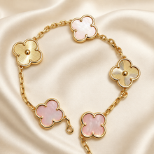 Eternal Clover Pro Bracelet | 18K Gold Plated Luck & Elegance (Gold Chain) LuckCoo