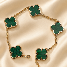 Eternal Clover Pro Bracelet | 18K Gold Plated Luck & Elegance (Rose Gold Chain) LuckCoo