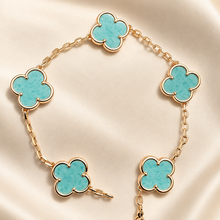 Eternal Clover Pro Bracelet | 18K Gold Plated Luck & Elegance (Rose Gold Chain) LuckCoo