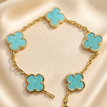 Eternal Clover Pro Bracelet | 18K Gold Plated Luck & Elegance (Gold Chain) LuckCoo