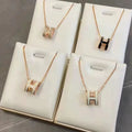 H-Pendant Necklace