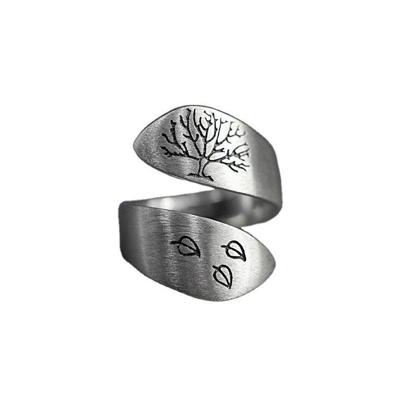 Bague ouverte Arbre de Vie 