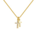 Diamond Cross Pendant