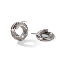 Boucles d'oreilles rétro personnalisées en forme de cercle 