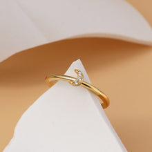 Moon Diamond Ring