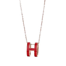 H-Pendant Necklace