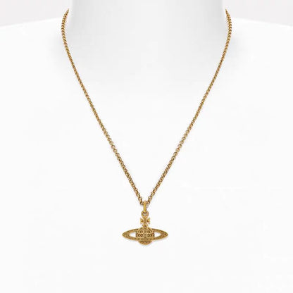 Classic Full Diamond Planet Necklace