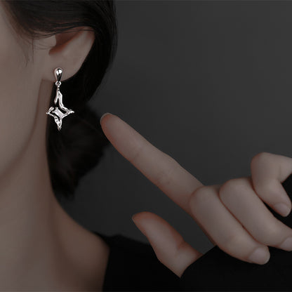 New star earrings